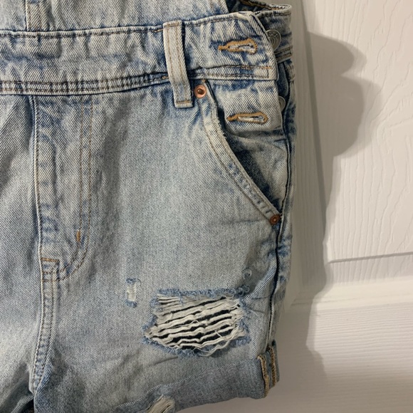 H&M/divided denim overalls - Picture 3 of 6